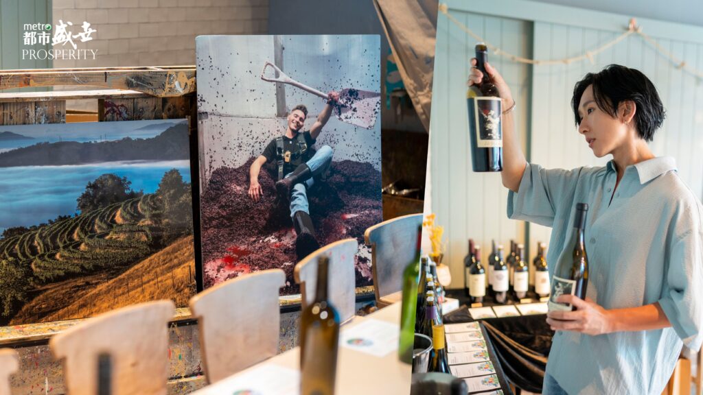 品酒活動新體驗  張進翹包辦與「浪」有關新歌